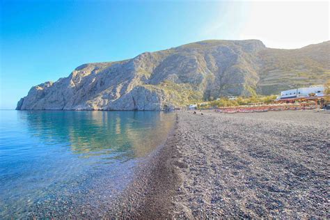 Kamari Beach Santorini