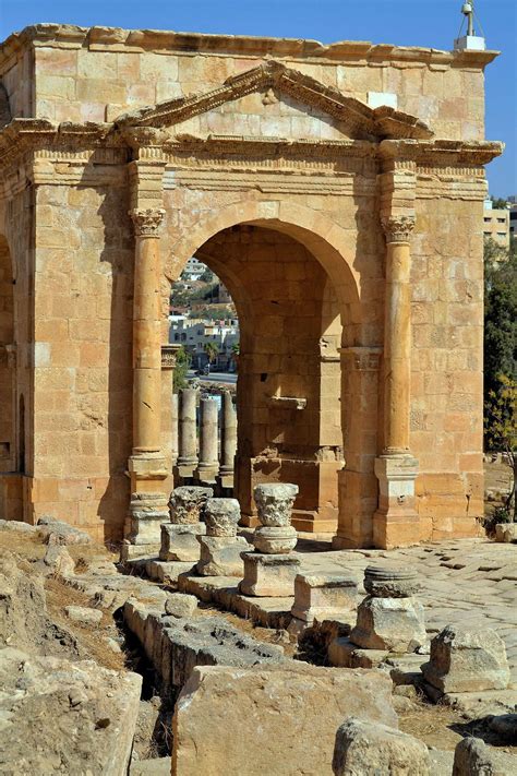 Northern Tetrapylon Jerash