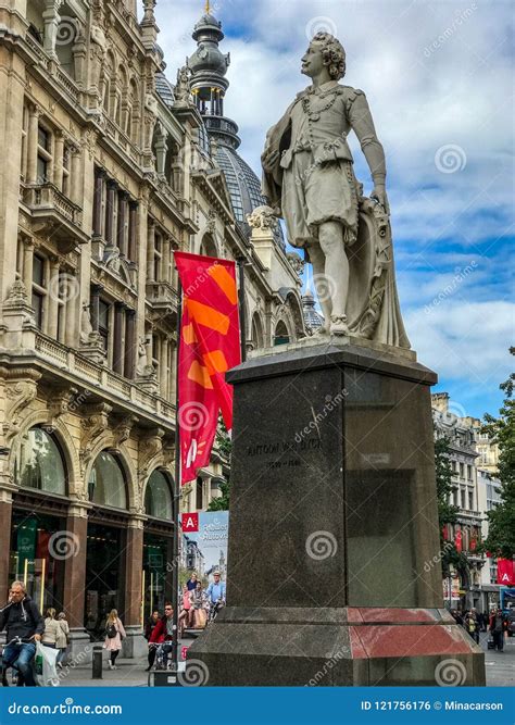 Van Dyck Statue Antwerp